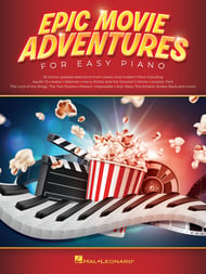 Epic Movie Adventures for Easy Piano piano sheet music cover Thumbnail